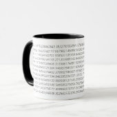MUG 円周率マグカップ (Devant gauche)