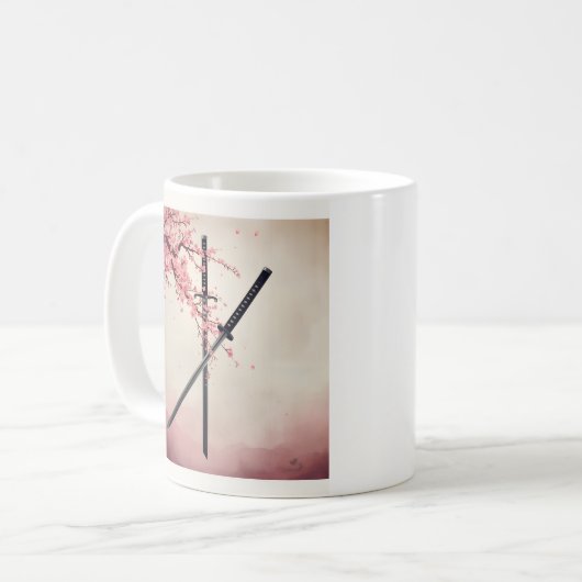 Mug 「刀と散華（Katana to Sange）」 (Devant gauche)