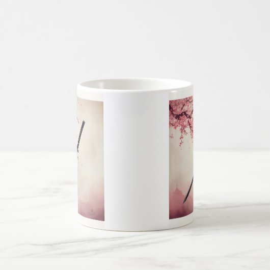Mug 「刀と散華（Katana to Sange）」 (Centre)