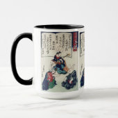 Mug 國 芳 Ken Rabbit Épidémie Kuniyoshi Art (Gauche)