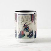 Mug 國 芳 Ken Rabbit Épidémie Kuniyoshi Art (Centre)