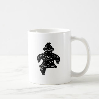 Mug 土偶 遮光器土偶　	"spaceman" clay figurine from about 500