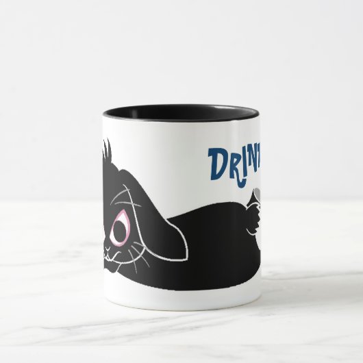 MUG 垂れ耳黒兎 (Centre)