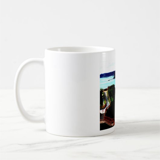 MUG 山口県の角島大橋のある日の昼下がり☆景色絶景☆写真加工品☆ (Gauche)