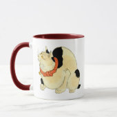 Mug 日本猫, chat japonais de 国芳, Kuniyoshi, Ukiyo-e (Gauche)