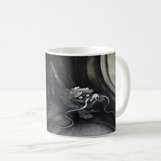 Mug 曾我蕭白『 龍図 』 , Japanese Dragon (Devant droit)