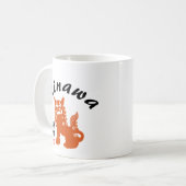 Mug 沖縄, lion de l'Okinawa Oriental (Devant gauche)