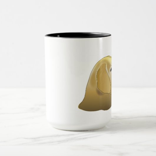 MUG 犬と蝶のマグカップ (Centre)