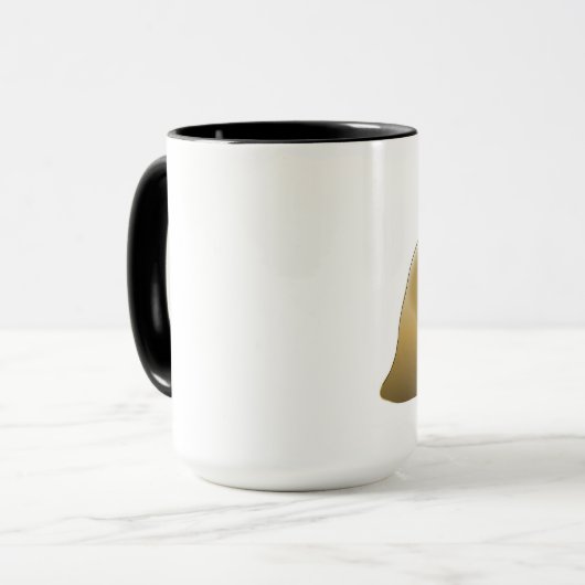 MUG 犬と蝶のマグカップ (Devant gauche)