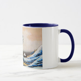 Mug 神奈川沖浪裏, grande vague de 北斎, Hokusai