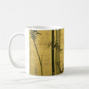 Mug 竹図, bambou de 光琳, Ogata Kōrin, Sumi-e