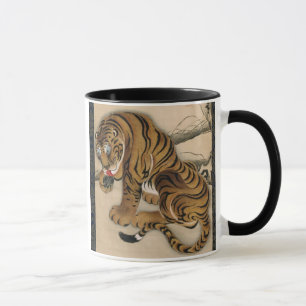 Mug 虎図, tigre de 若冲, Jakuchu