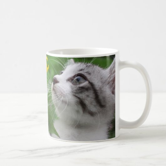MUG 野良猫ニャン吉【ひまわり】 (Droite)