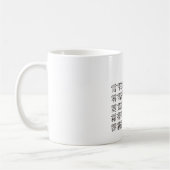 MUG 雨 と 雨 冠 の 漢 字 (Gauche)