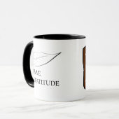 Mug 飲 思 源 (感) Ont De La Gratitude  (Devant gauche)