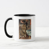 Mug 龍虎, tigre de 国芳 et dragon, Kuniyoshi, Ukiyo-e (Gauche)