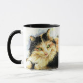 Mug 0010 Calico Cat (Gauche)