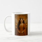 Mug 002_A fairy princess in burnt orange. (Gauche)