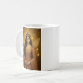 Mug 005_A fairy princess in rose pink. (Devant gauche)