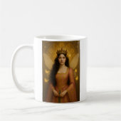 Mug 005_A fairy princess in rose pink. (Gauche)