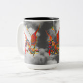 Mug - 0110 - Dragon Rouge (Devant gauche)