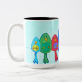 Mug - 013 - Oiseaux sur le fil (Gauche)