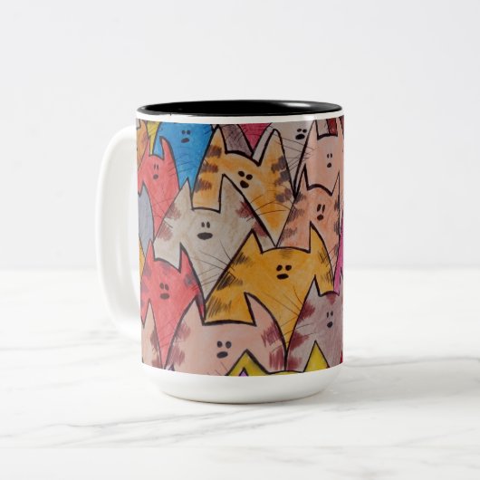 Mug - 015 CATS (Devant gauche)
