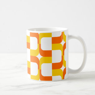 Mug 020614 - Ambre et orange en blanc