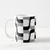 Mug 020614 - Noir et gris sur blanc (Gauche)