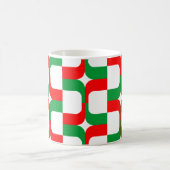 Mug 020614 - Rouge et vert sur blanc (Centre)