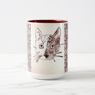 Mug - 046 - Couleur Brown Chat