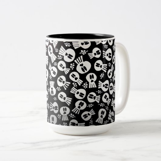 Mug - 056 - Crânes (Devant droit)