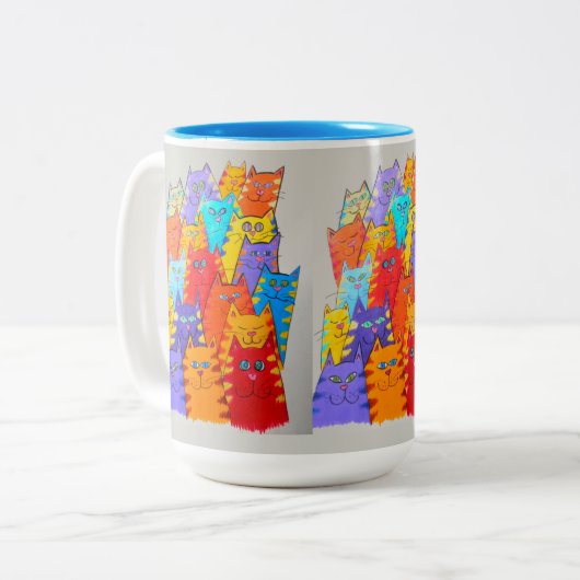 Mug - 062 - Pack chat (Devant gauche)