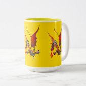 Mug - 083 - Dragon Rouge (Devant droit)
