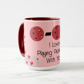 Mug 0-0-2 J'Aime Jouer Au Pickleball Avec Vous Valenti (Devant gauche)