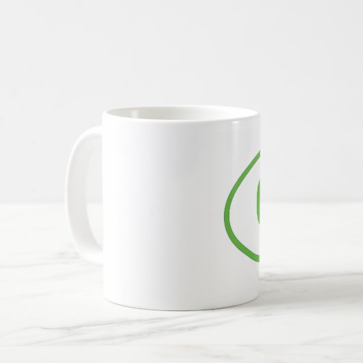 Mug 0,0 Vert clair (Devant gauche)