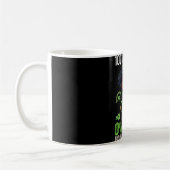 Mug 0% Irish 100% Black -funny St. Patricks Day Black (Gauche)