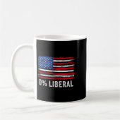 Mug 0% Liberal Zero Percent Anti Liberal Republican Ta (Gauche)