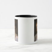 Mug 0irl avec un ruban bleu (Centre)