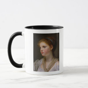 Mug 0irl avec un ruban bleu