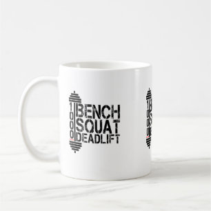 Mug 1000 livres de banc de posture accroupie de forme
