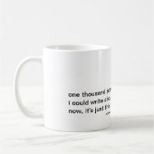 Mug 1000 poèmes (Gauche)