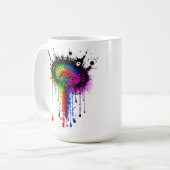 Mug 1005 Super Rainbow Inkblot (Devant gauche)