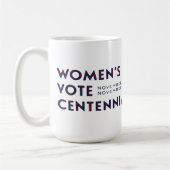 Mug 100 ans de vote féminin à Alice Paul (Gauche)