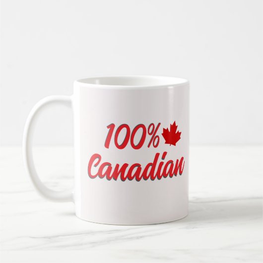 Mug 100 % canadien (Gauche)