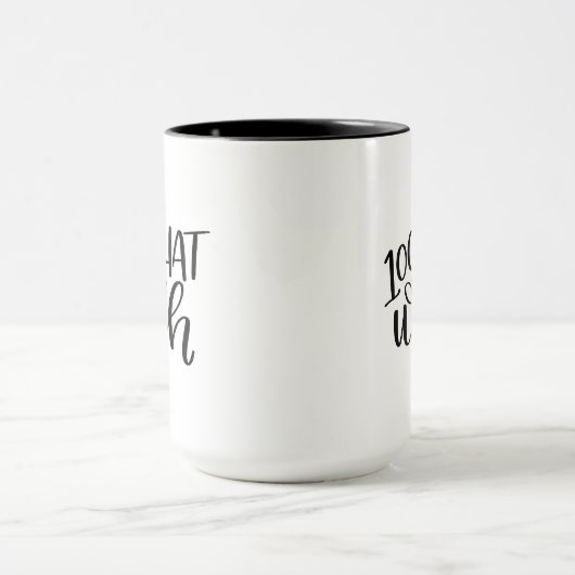 Mug 100% Cette Sorcière (Centre)