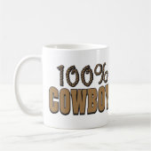 Mug 100 % Cowboy (Gauche)