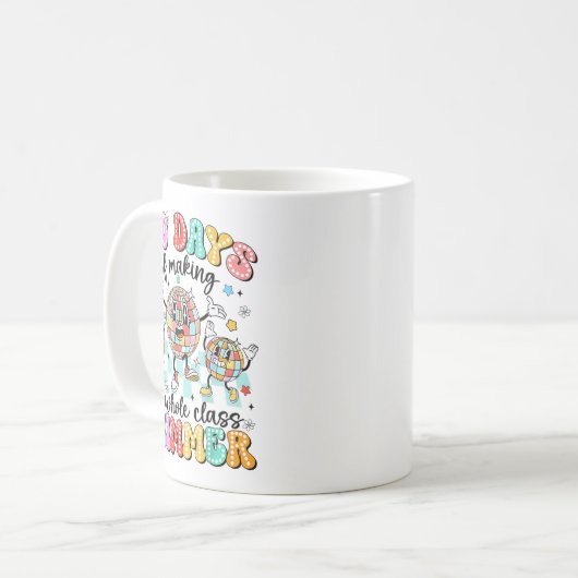 Mug 100 Day Of School Cl Shimmer Funny 100th Day Gift (Devant gauche)
