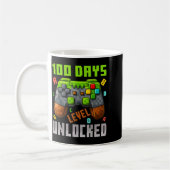 Mug 100 Days Level Unlocked Gaming 100 Days Of School  (Gauche)