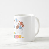 Mug 100 Days Of School Football  (Devant droit)